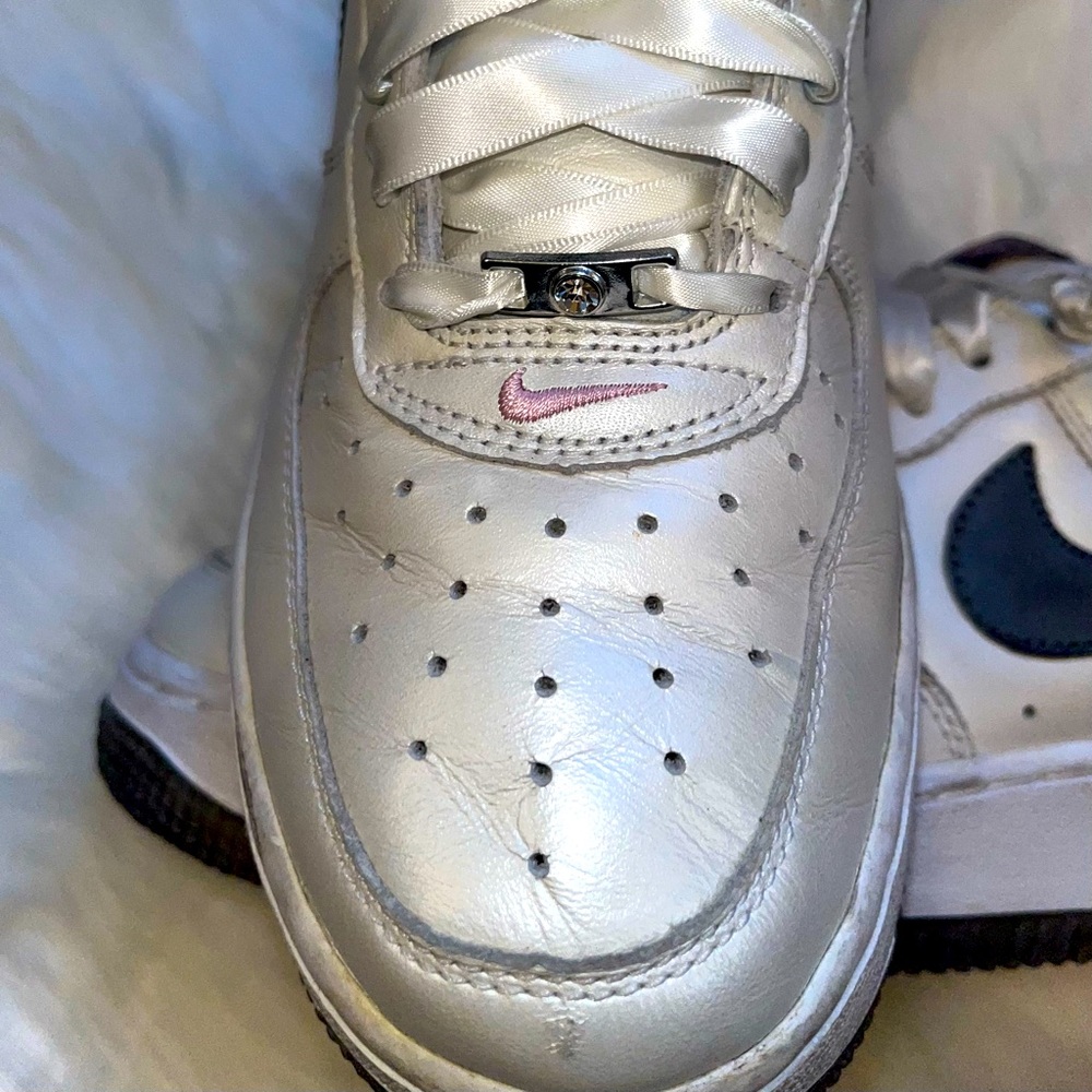 Nike Air Force Ones Mother of Pearl